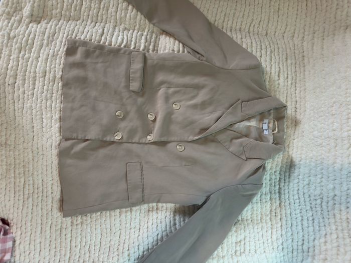 Blazer tailleur beige