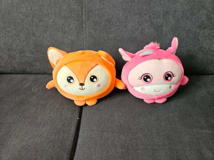Lot 2 peluches Squishimals