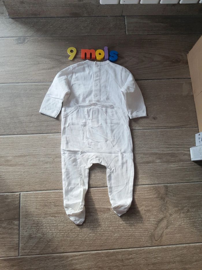 Pyjama dors-bien grenouillère Kiabi taille 9 mois très bon état - photo numéro 3