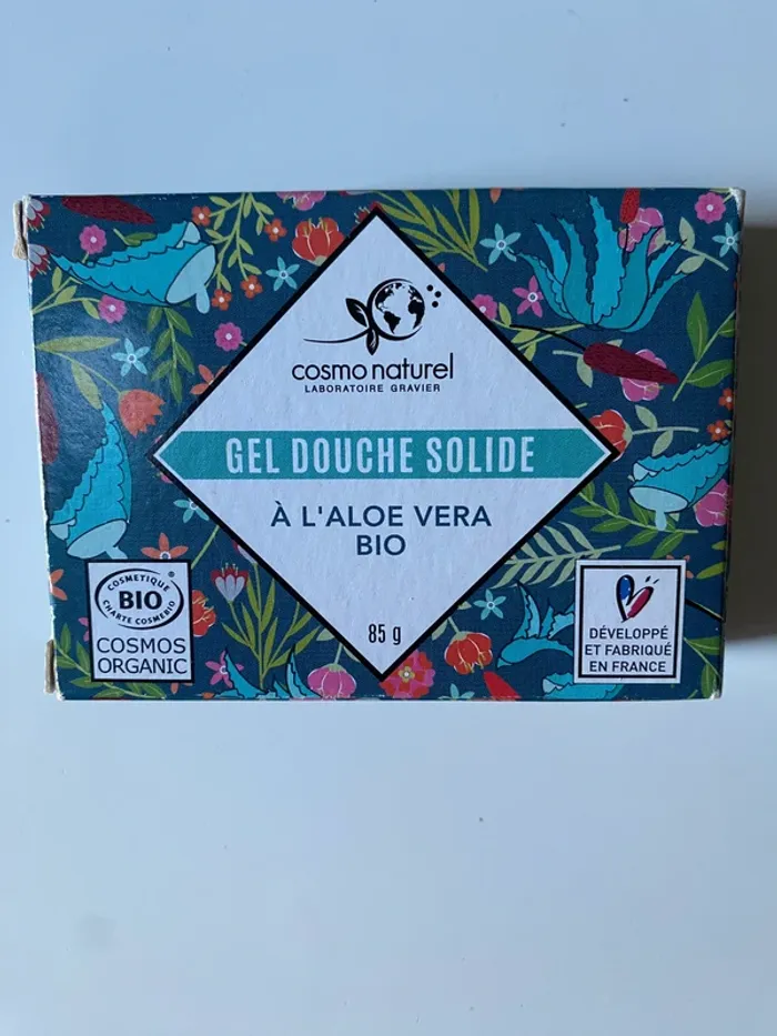 Gel douche solide à l'aloe vera