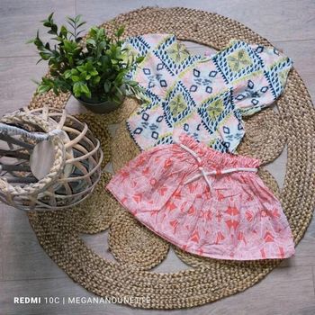 🌸 Ensemble Vynil Fraise – Taille 3 ans 🌸 