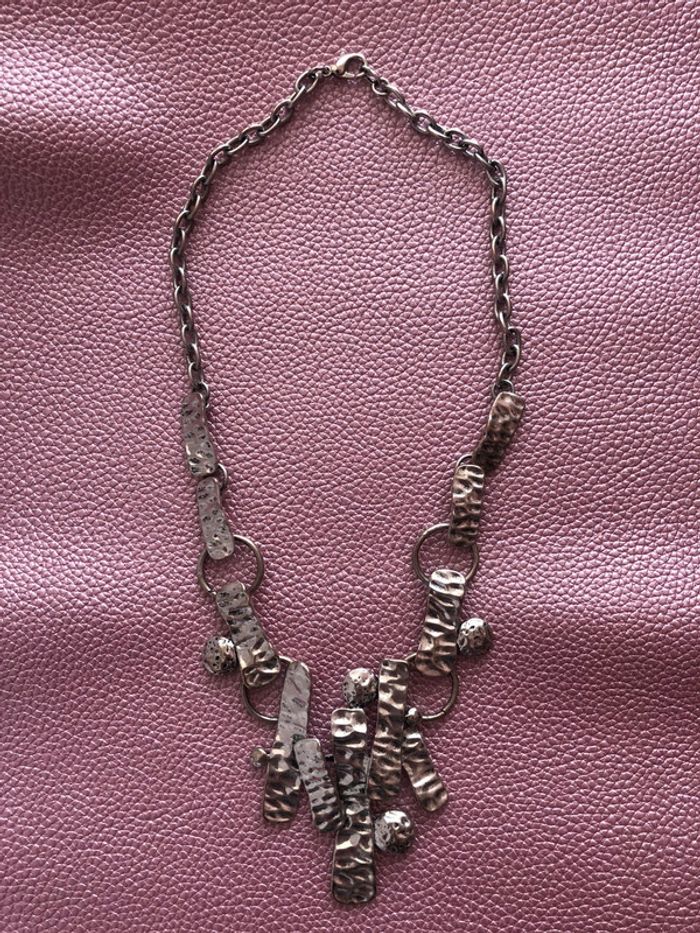 Collier argenté