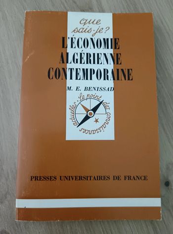 M. E. Benissad 🍀 L'économie Algérienne contemporaine