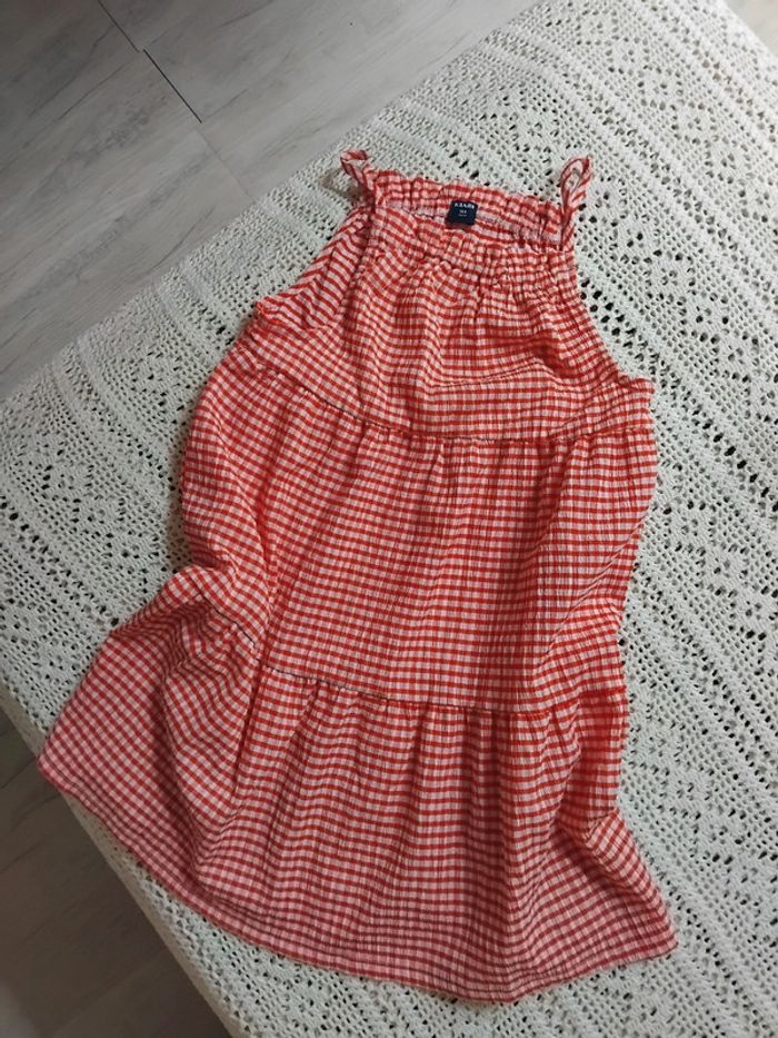 Robe a carreaux Kiabi 10 ans