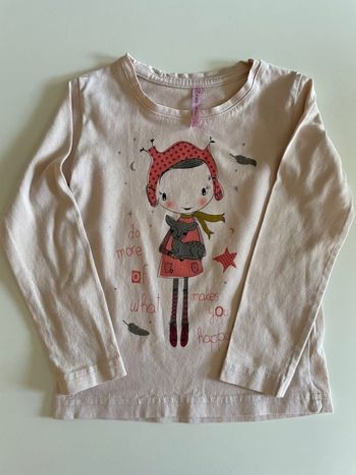 T-shirt manches longues à motifs