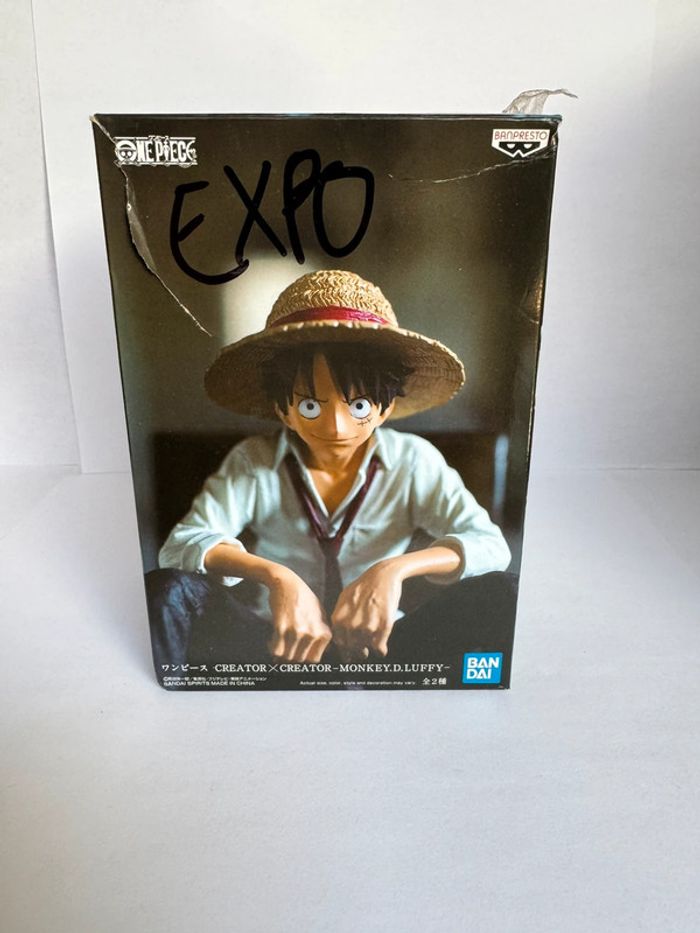 Figurine Luffy creator