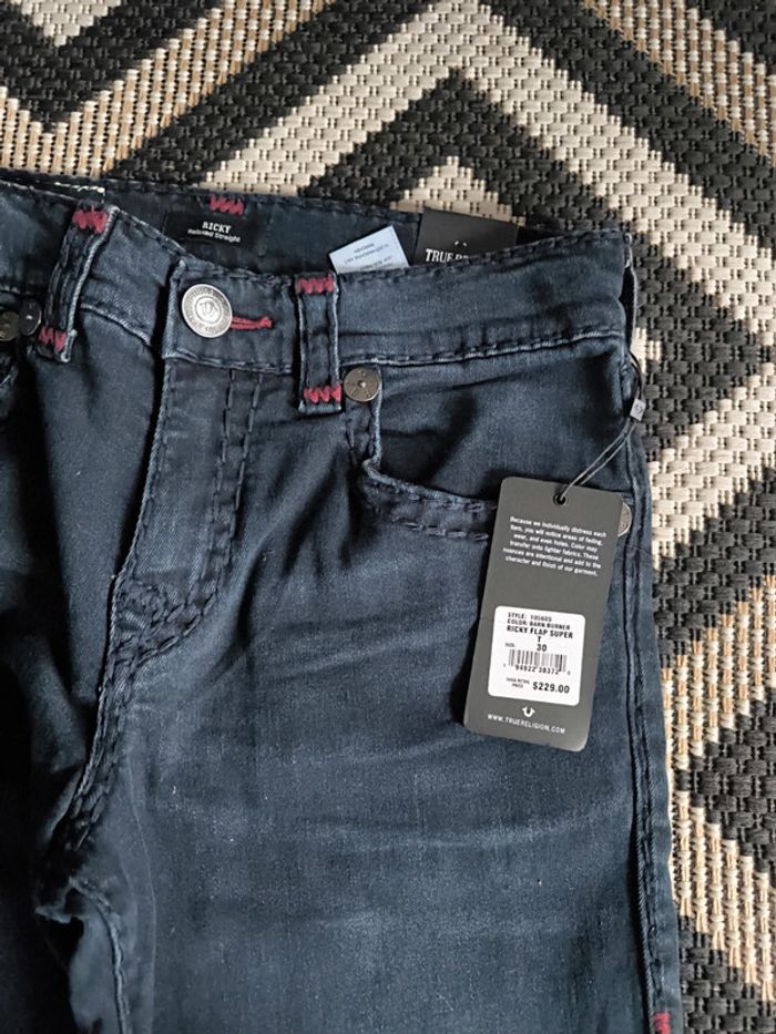 Jeans true religion Ricky relaxed straight taille 30 (40 FR) neuf - photo numéro 2