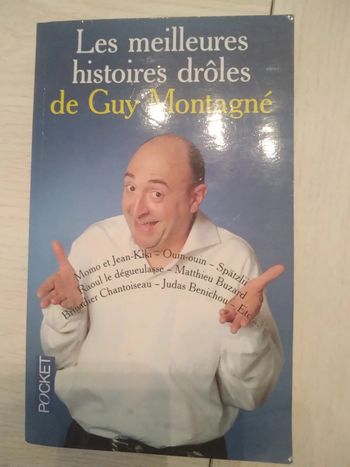 Livre les meilleures histoires drôles de Guy Montagné