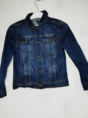 D4090 - veste en jeans garçon 8 ans