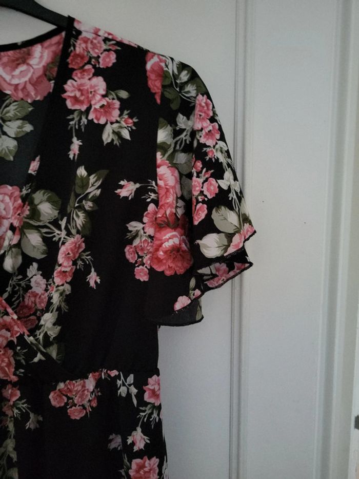 Robe fleurie shein curve - photo numéro 3