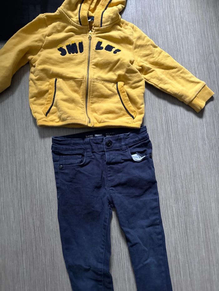 Ensemble Sweat capuche et jeans skinny - photo numéro 3
