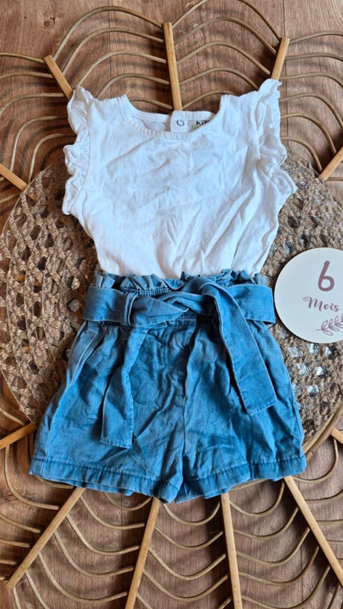 Ensemble short t-shirt Kiabi - photo numéro 2