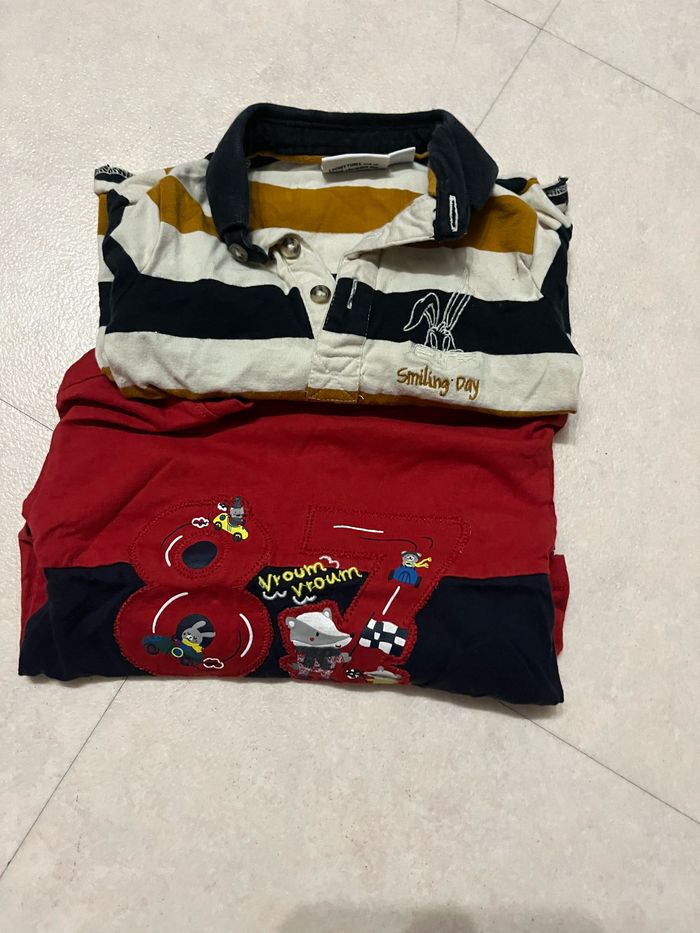 Tee shirt manche longue 12 mois