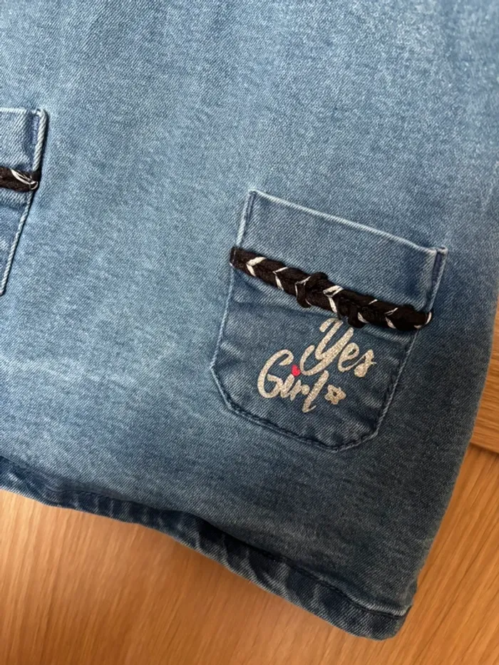 Robe en jean In extenso t.4ans - photo numéro 3