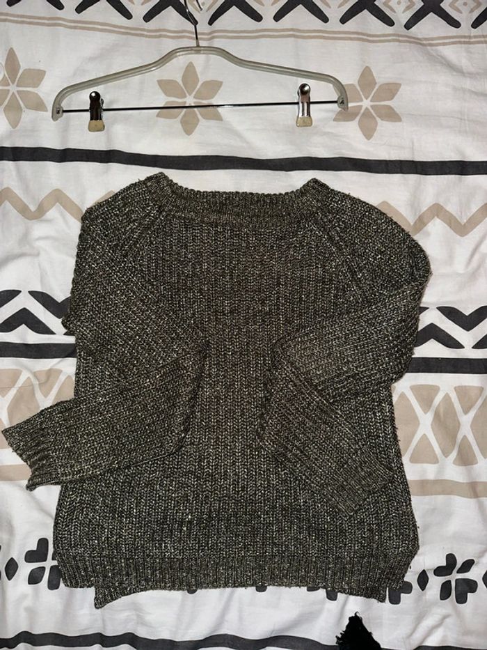 Pull gris la redoute collection