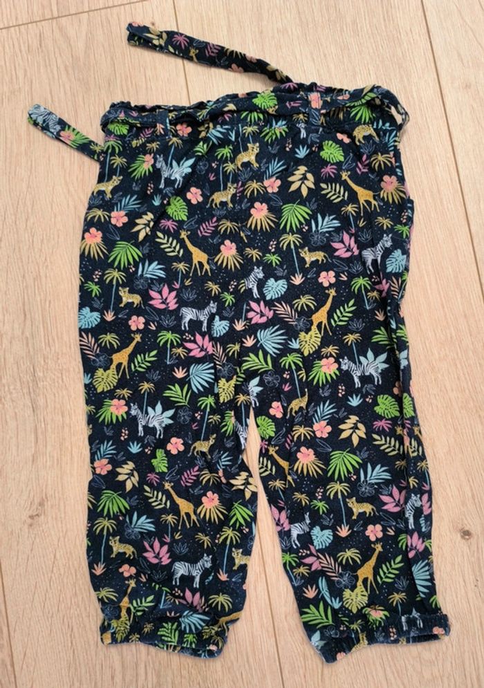 Pantalons fluide fille Orchestra - 18 mois 81 cm - photo numéro 2