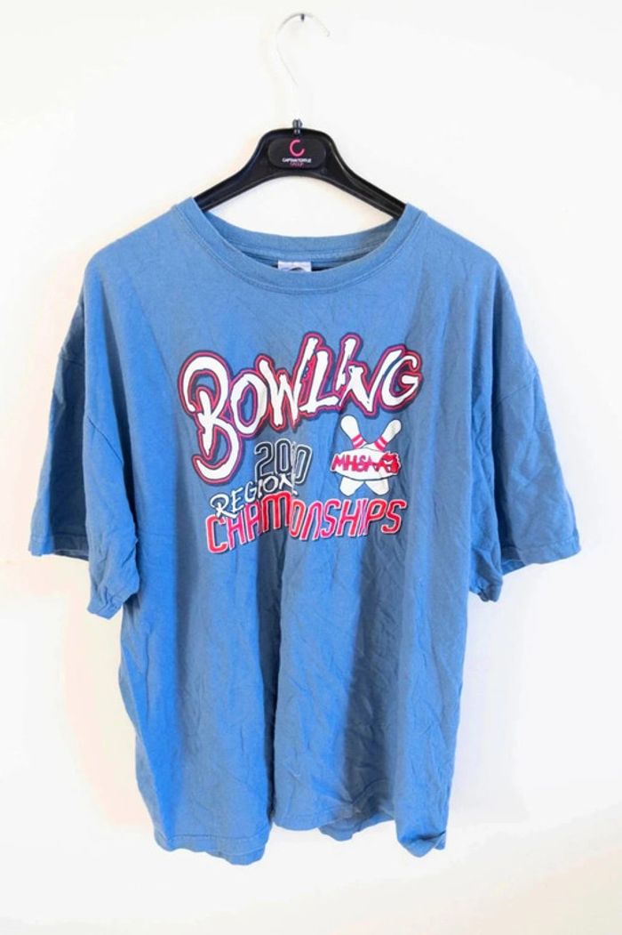 C49 t-shirt bleu Gildan XL