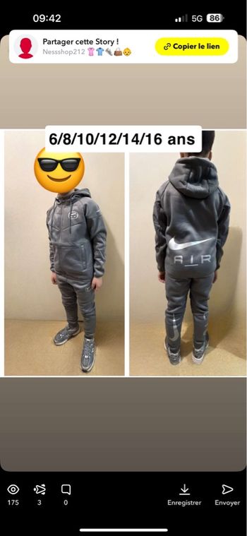 Survêtement Nike enfant