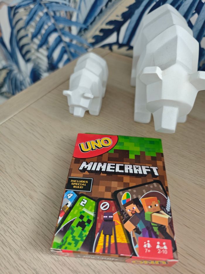 Jeu de société neuf Minecraft uno