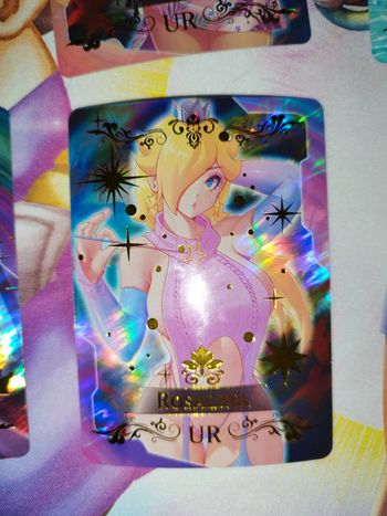 Carte Goddess Story UR Rosalina Mario Galaxy card foil waifu girl ultra rare