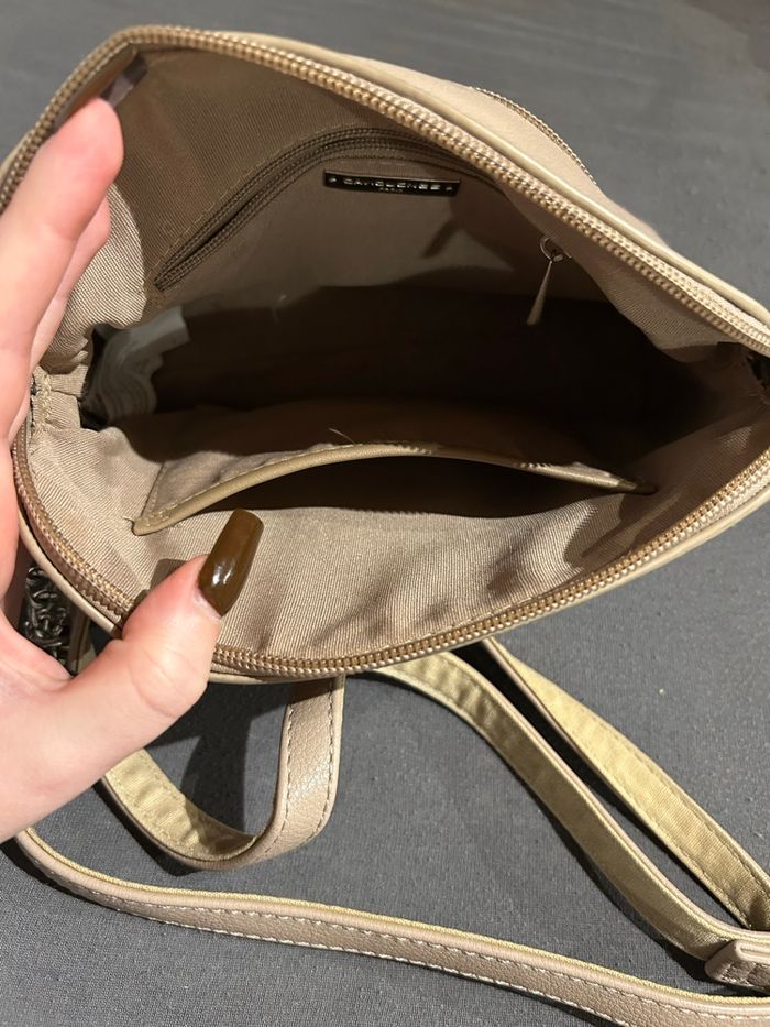 Sac bandoulière beige David Jones – Bon état - photo numéro 2