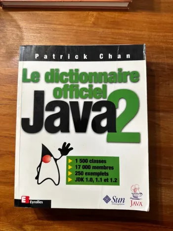 Livre le dictionnaire officiel, java 2