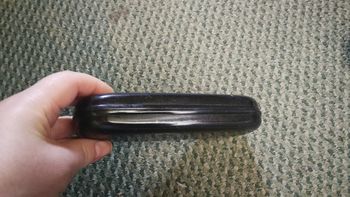 Etui à lunettes en métal noir