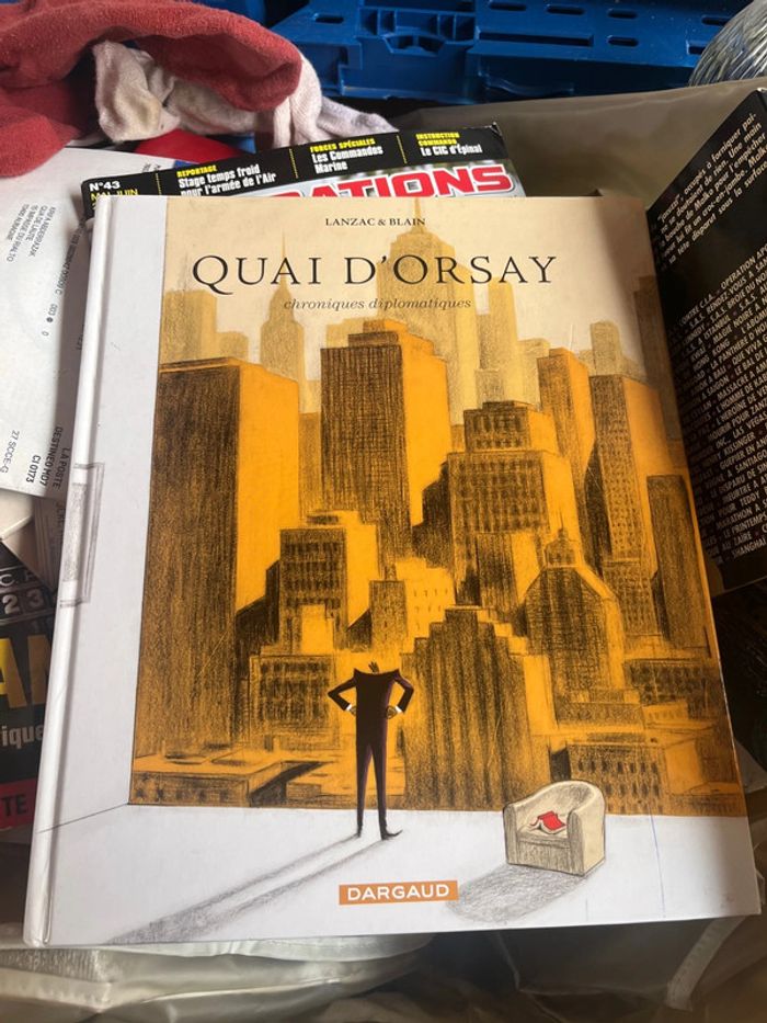 Quai d’Orsay Lanzac Blain chroniques diplomatiques Dargayd