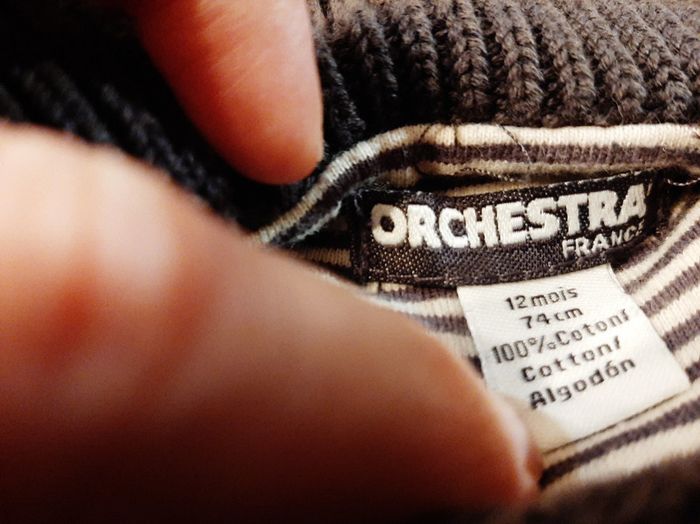 Gilet / Manteau épais Orchestra en 12 mois - photo numéro 3