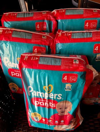 lot de 5 paquets pampers pants taille 4