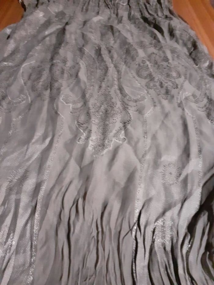 Châle à fleurs vert - photo numéro 5