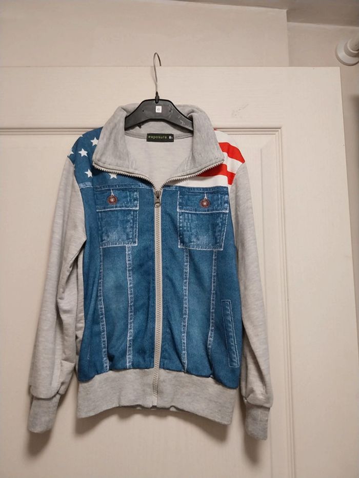 Gilet zippé fille 8 ans exposure