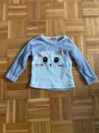 Pyjama gris pour filles de Tissaia