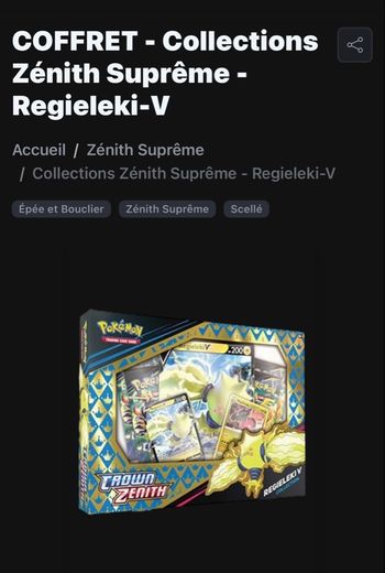 Coffret Regieleki zénith suprême 