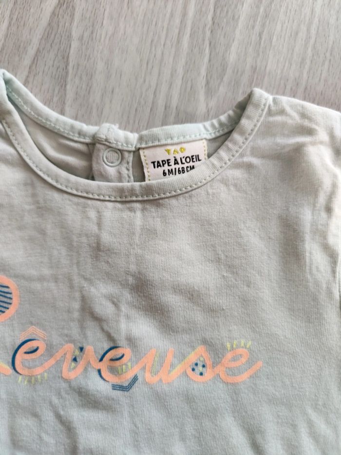 T-shirt 6 mois - photo numéro 2