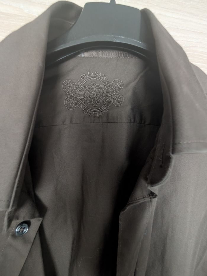 chemise homme Olly Gan, taille L, en très bon état - photo numéro 2