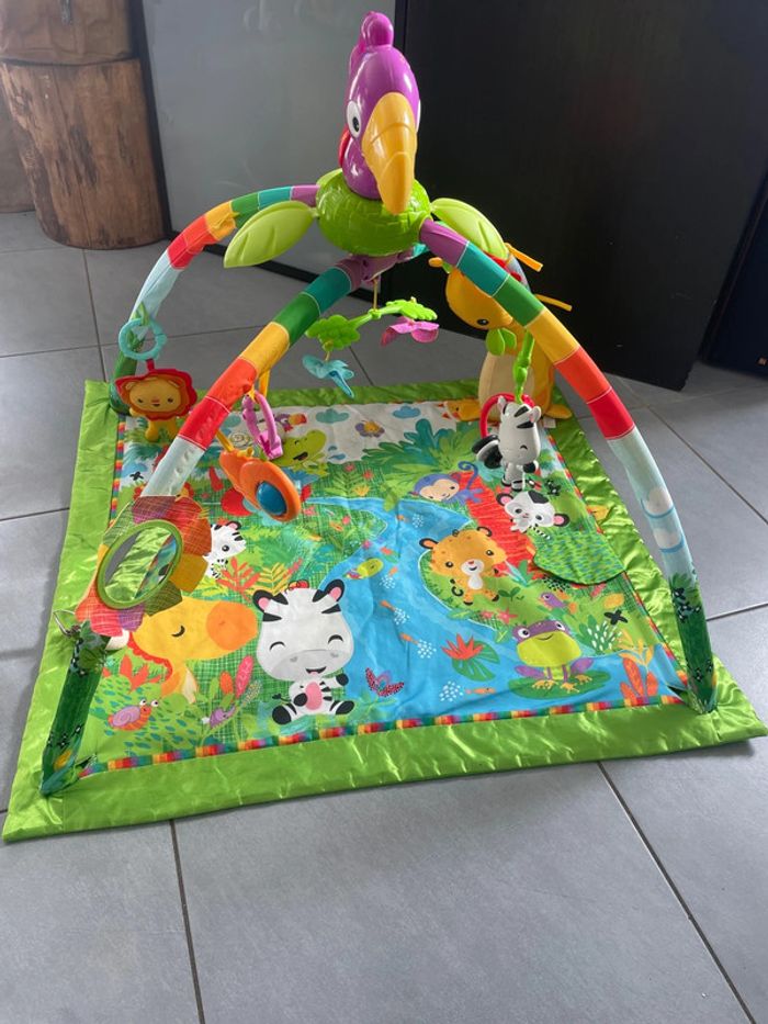 Tapis d’éveil bébé Fisher price musical la jungle - photo numéro 4