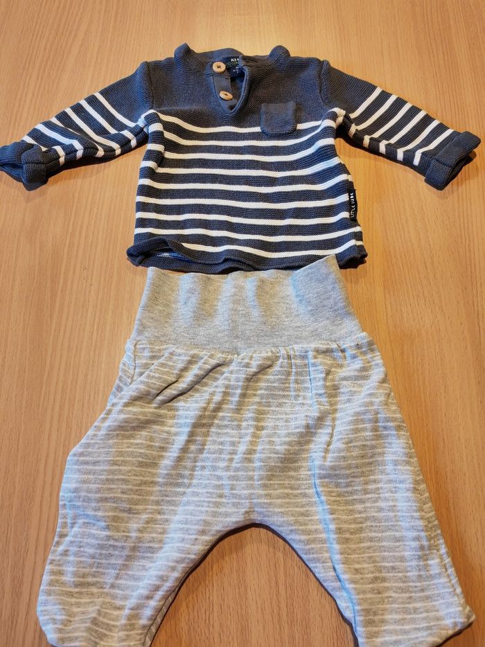 Lot pull et pantalon