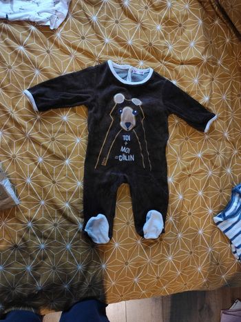 Pyjama grenouillère 🐻 ours