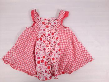 Robe légère d'été vert baudet,  18 mois