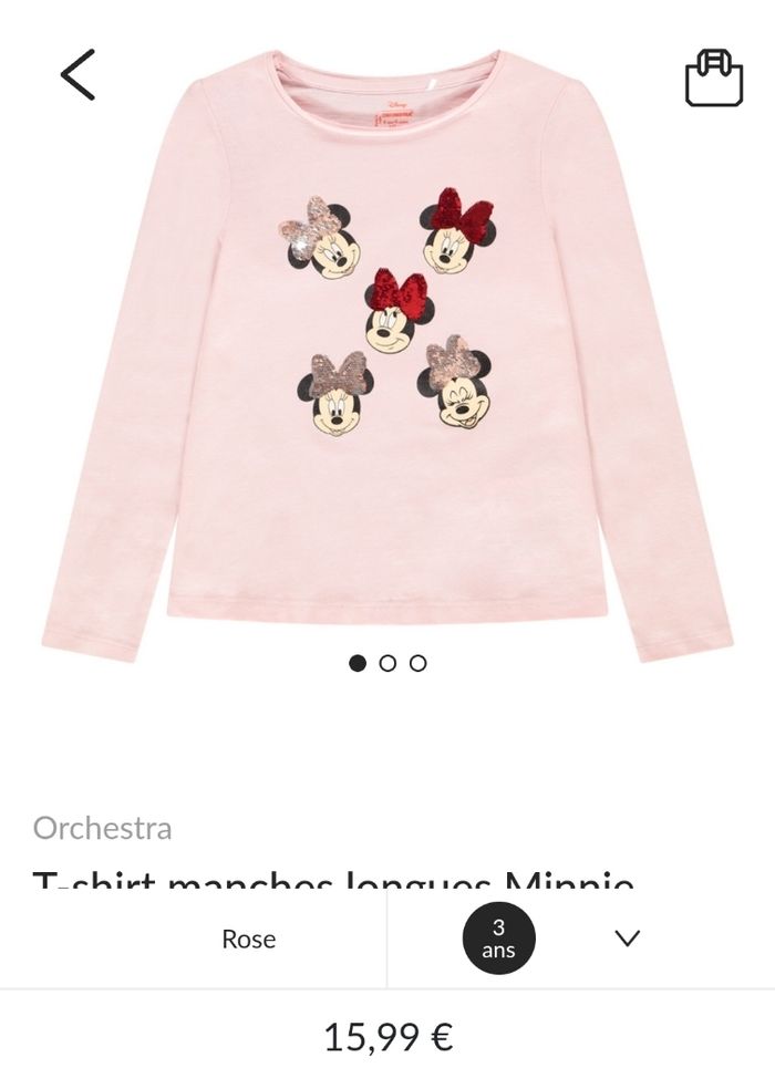 Haut Minnie 6ans - photo numéro 5