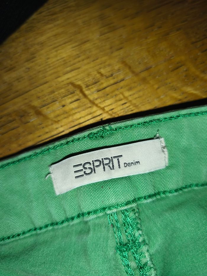 Jeans esprit vert clair/ pomme - photo numéro 6