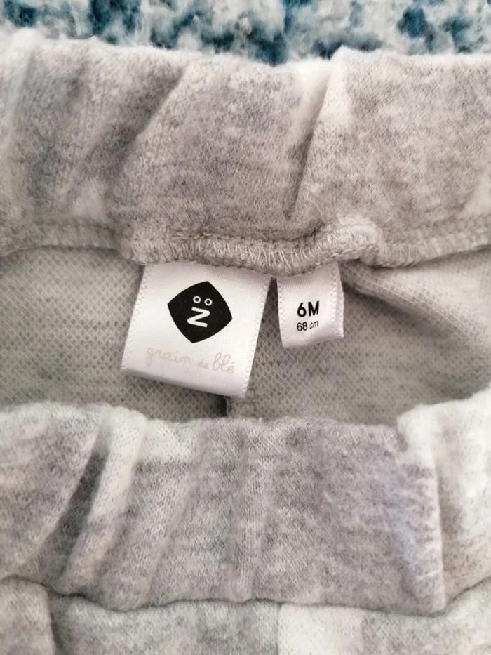 Pantalon jogging fille taille 6 mois - photo numéro 3