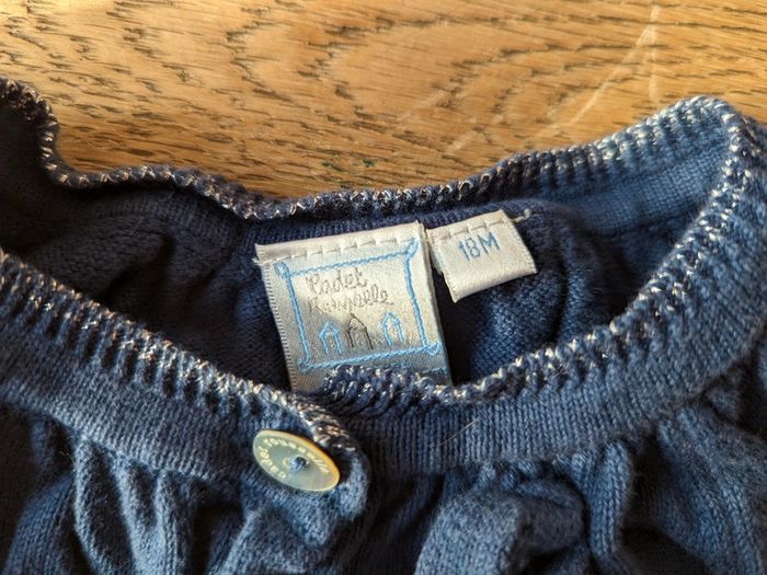 Gilet manche courte bleu cadet Rousselle - photo numéro 2