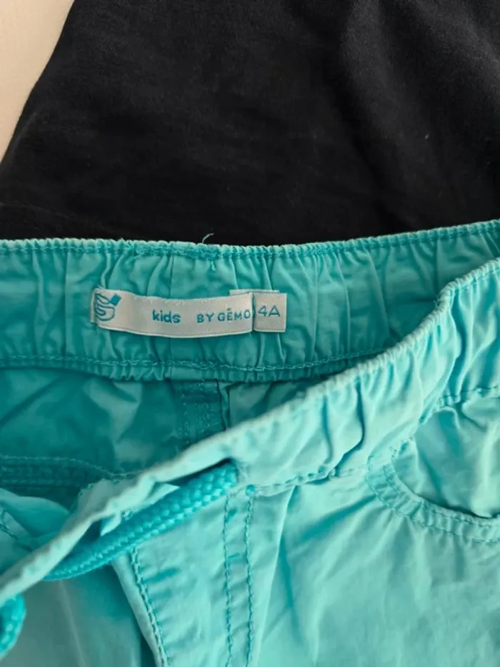 Ensemble short turquoise - photo numéro 3