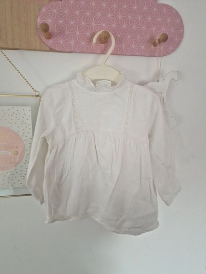 Blouse tape a l'œil 23mois