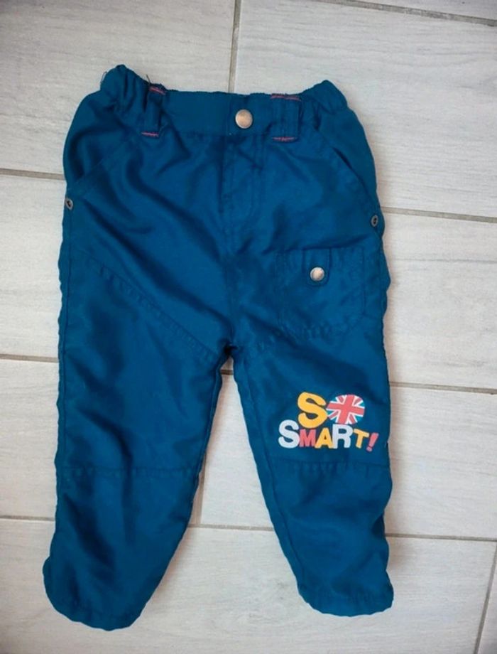 Pantalon chaud polaire intérieur mini gang garcon 12mois