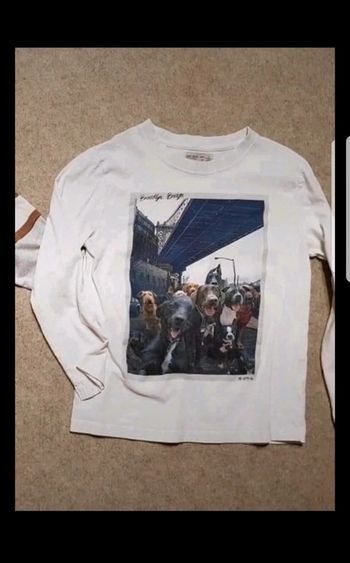 Tee shirt manches longues Zara garçon 7/8ans