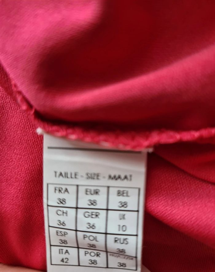 Robe doublée taille M rose - photo numéro 5