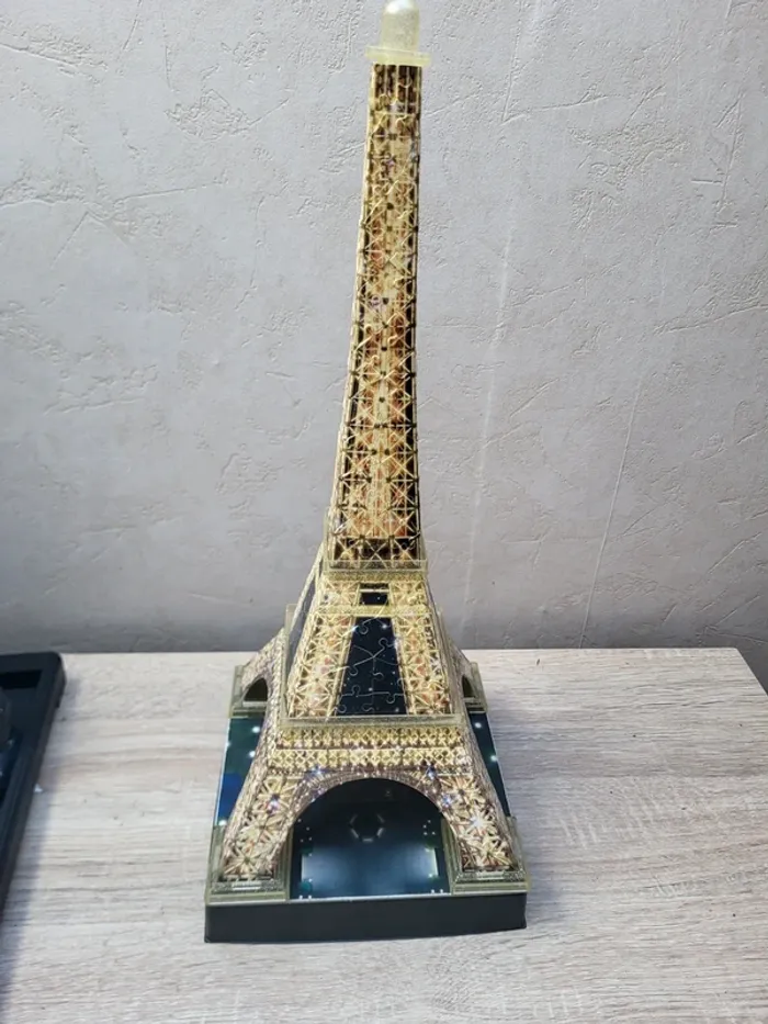 Puzzle 3d tour eiffel lumineux